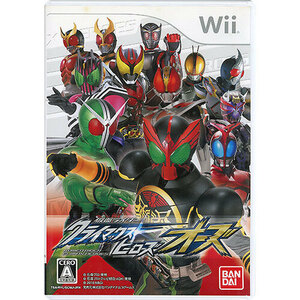 【中古】【ゆうパケット対応】仮面ライダー クライマックスヒーローズ オーズ Wii ディスク傷 [管理:1350010346]