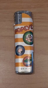 【ジャンク品】 POPEYE 使い捨て ライター ライト付き ポパイ 喫煙グッズ 雑貨 コレクション 飾り 置物 ガスライター