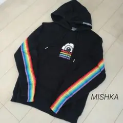 MISHKA★パーカー(黒・M)　MNWKA