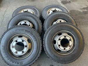 TOPY DMZB 17.5x6.00 135-9TCS JIS方式 6H 6穴 225/80R17.5 123/122 L 6本　※ パレット発送 個人宅配送不可　　2024.9.9.I.3-MB3