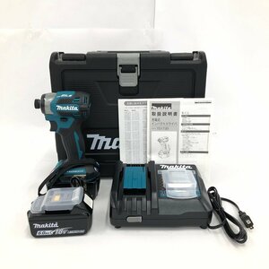 makita マキタ 充電式インパクトドライバ TD173D 説明書 バッテリー 充電器 ケース付き 通電〇【CIAD3012】