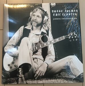 ■DUANE ALLMAN / ERIC CLAPTON■デュアン・オールマン / エリック・クラプトン■Jamming Together In 1970 / 2LP / 歴史的名盤 / レコード