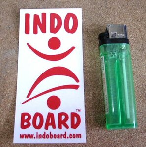 ＩＮＤＯＢＯＡＲＤインドボードのステッカー赤！