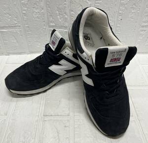 New Balance ニューバランス M576 スニーカー ネイビー USA 9 1/2 UK9 ENGLAND製 注目99円スタート