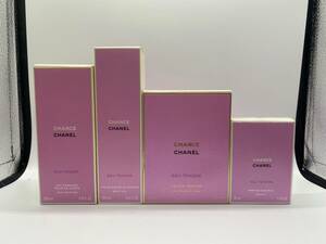 D9645 4点セット★CHANEL シャネル チャンス オー タンドゥル 香水 EDP ヘアミスト ボディオイル ボディモイスチャー★現状品 個人保管品