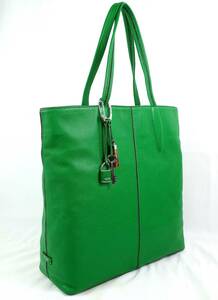 TUMI・トゥミ 73340KG 『CARLI 』 ノース/サウス レザー・トート Green