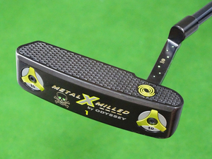 【良品～美品】PGAツアー支給品 ODYSSEY METAL X MILLED #1 パター 34.5インチ 有名選手用カスタム ツアーIDバンド プロトタイプ 本物保証