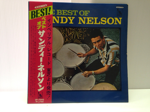 帯付 ＬＰ 赤盤 ベストオブ サンディー・ネルソン ドラム