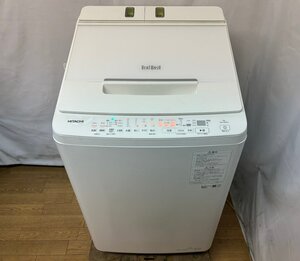 日立 HITACHI 9.0kg 全自動電気洗濯機 ビートウォッシュ ホワイト BW-X90JE3 2023年製 大阪市内 引取歓迎☆【40218】