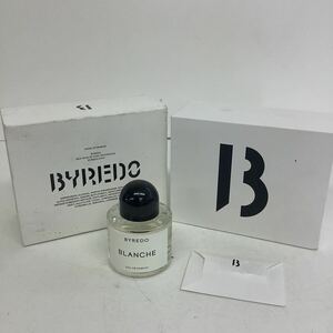 ◯営HM029-A11T60【埼玉発】BYREDO バイレード ブランシュ EDP SP 内容量50ml オードパルファム 箱開封済み 現状品