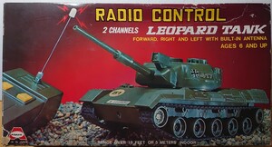 朝日通商 アトコミ5号 ラジコンドイツ軍 レオパルド戦車レパード 戦車 Leopard Tank 書類付き 日本製