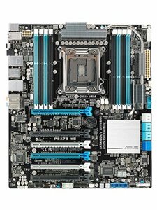 未使用に近い ASUS P9X79 WS マザーボード Intel X79 LGA 2011 MicroATX メモリ最大64G対応 保証あり　