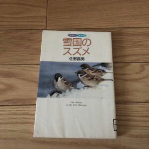 雪国のスズメ　自然に生きる　佐野昌男著　誠文堂新光社　リサイクル本　除籍本