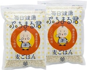 毎日健康 ぷちまる君 1kg×2袋セット 西田精麦