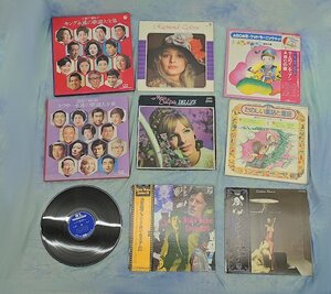 中古 レコード盤 8点まとめて LP キング ビクター歌謡大全集 たのしい童話と童謡 ABGの歌 映画音楽 スクリーンギター名曲 ダイアナロス