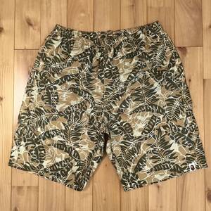 BAPE camo ナイロン ハーフパンツ Lサイズ a bathing ape shorts エイプ ベイプ アベイシングエイプ 迷彩 a805