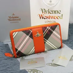 Vivienne Westwood 長財布 チェック柄 ヴィヴィアンウエストウッド Vivienne Westwood 財布 55VV356