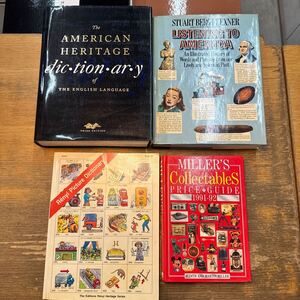 a1214-4.洋書 the american heritage 他 辞書 辞典 コレクション 関連 まとめ ディスプレイ display インテリアinterior 装飾 小物