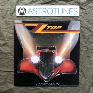 良盤 SLM刻印 1983年 米国 本国オリジナルリリース盤 ZZトップ ZZ Top LPレコード Eliminator ロック Billy Gibbons, Frank Beard