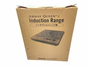 Amway アムウェイ クイーン インダクションレンジ 284809J 2021年製 黒 電磁調理器 卓上タイプ タッチパネル ステップ加熱(最大3段階) 