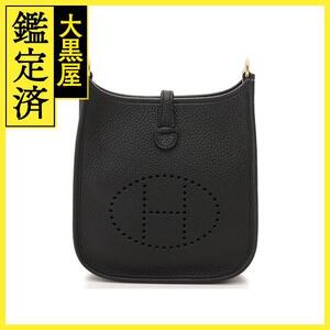 HERMES エルメス エヴリンTPM ブラック/GP トリヨンクレマンス B刻印【207】2143000703859