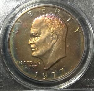 1977-S .アイゼンハワーダラー　PCGS　Proof-66CAM