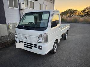 ★日産クリッパートラックNT100★9573KM★令和3年6月★車検8年12月★5MT★4WD★（グレ－ド　DX）