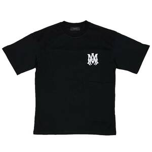 [並行輸入品] AMIRI アミリ MA CORE ロゴ 半袖 Tシャツ (ブラック) (L)