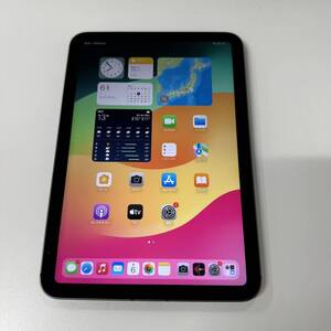 新同 極美品iPad mini 6 第6世代 Wi-fi+Cellular 64GB Space Gray スペースグレイ SIMフリー MK893J/A 