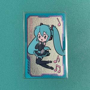 HATSUNE MIKU（card）初音ミク　メタリックカード コレクションガム　初音ミク　Art by F*Kaori