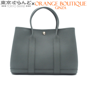 241001016690 エルメス HERMES ガーデンパーティ TPM W刻印 ヴェールアマンド シルバー金具 ネゴンダ 2024年 トートバッグ レディース