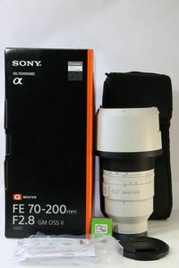 【新品未使用】未使用品■SONY FE70-200mm F2.8 GM OSS II SEL70200GM2■RR18