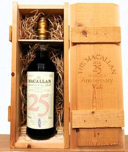 ■マッカラン(MACALLAN) 25年　アニバーサリーモルト 43%/750ml 1本■未開栓