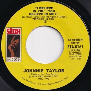 Johnnie Taylor I Believe In You (You Believe In Me) / Love Depression Stax US STA-0161 205627 SOUL ソウル レコード 7インチ 45