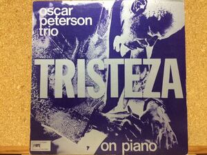 LP★オスカー・ピーターソン Oscar Peterson★トリステーザ・オン・ピアノTristeza On Piano