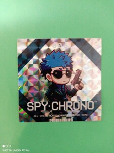 在庫10■最安送料63円■スパイ・クロノ■運命の巻戻士■シール■限定ホロステッカー■SPY・CHRONO■2024年■コロコロコミック■3月号