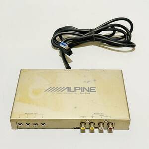 甲HK9834　簡易クリーニング済　動作未確認　現状品　本体のみ　アルパイン　ALPINE　TVチューナー　TVE-T760　ユニット　部品取り