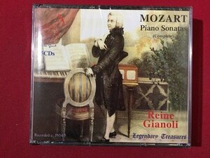 ｓ〓　CD 【未開封】 5CD　MOZART　Piano Sonatas (Complete)　Reine Gianoli　モーツァルト　音楽CD　クラシック　/ NS7