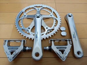 【美品】 SHIMANO　FC-6400 PD-6400 クランク　ペダルセット　シマノ　600 ULTEGRA アルテグラ