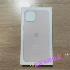 ✨新品✨アップル純正 iPhone 13 シリコン・チョークピンク