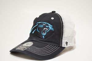 47 Brand ブランド NFL Carolina Panthersパンサーズ Blue Hill Closer Stretch Fit キャップ フリーサイズ。