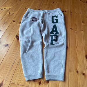 GAPギャップ スウェットパンツ　サイズM ビックロゴ　グレー