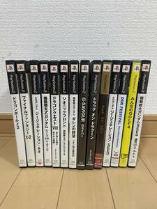 PS2ソフト　14本セット　プレイステーション2