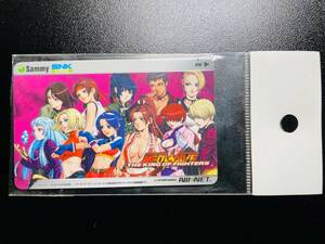 極上品　激レア　未使用品　KOF NEOWAVE AW-NETカード アテナ　レオナ　不知火舞　クーラ　ユリサカザキ　ATHENA ASAMIYA　REONA　kula 