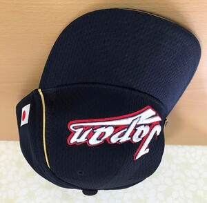 ミズノプロ cap オーセンティック キャップ 57センチ JAPAN プロコレクション MIZUNOPRO ジャパン WBC 野球日本代表 プロコレ 57cm 