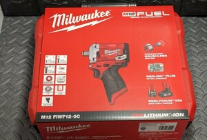 インボイス対応可★在庫あり★ミルウォーキーツール【Milwaukee】M12 差込1/2インチ339NmインパクトレンチM12 FIWF12-0C JP新品未使用