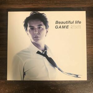 G039 中古CD100円 福山雅治　Beautiful life / GAME (初回限定 「Beautiful life」 Music Clip DVD付 盤)