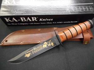 ナイフ　KA-BAR ケーバー　OLEAM, N,Y, OPERATION IRAQ1 FREEDOM US ARMY