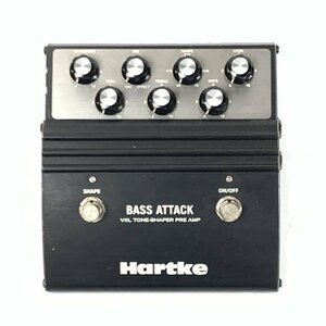 Hartke ハートキー BASS ATTACK ベース用プリアンプ★動作品