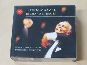 Richard Strauss　/　Lorin Maazel（ロリン・マゼール）/　CD4枚組BOX　/　EU盤　CD